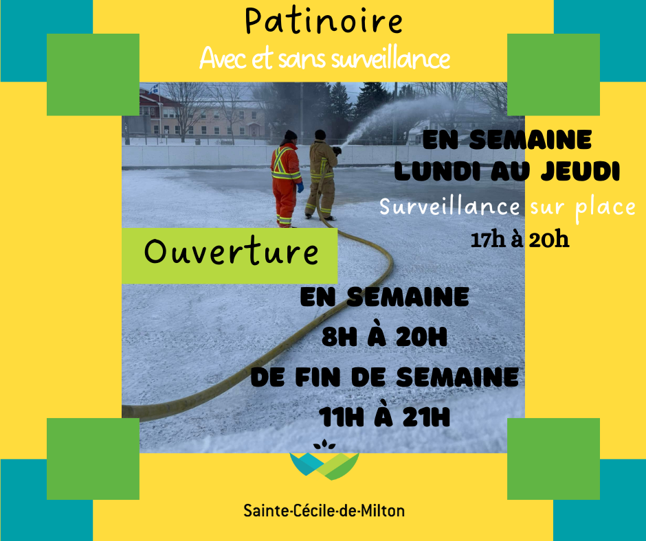 Patinoire ouverte